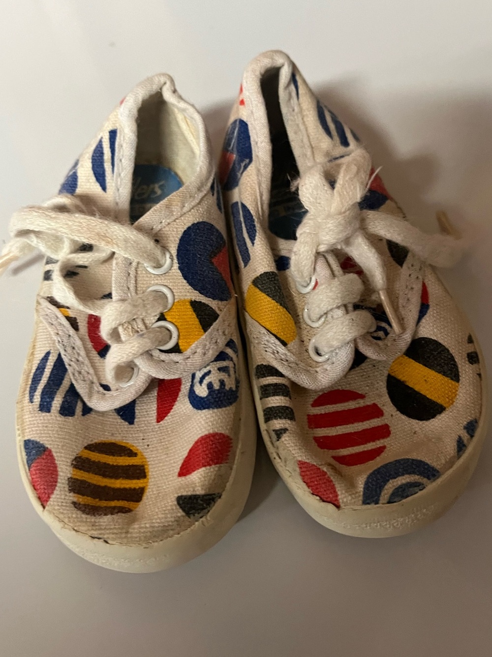 Vintage zellers baby shoes